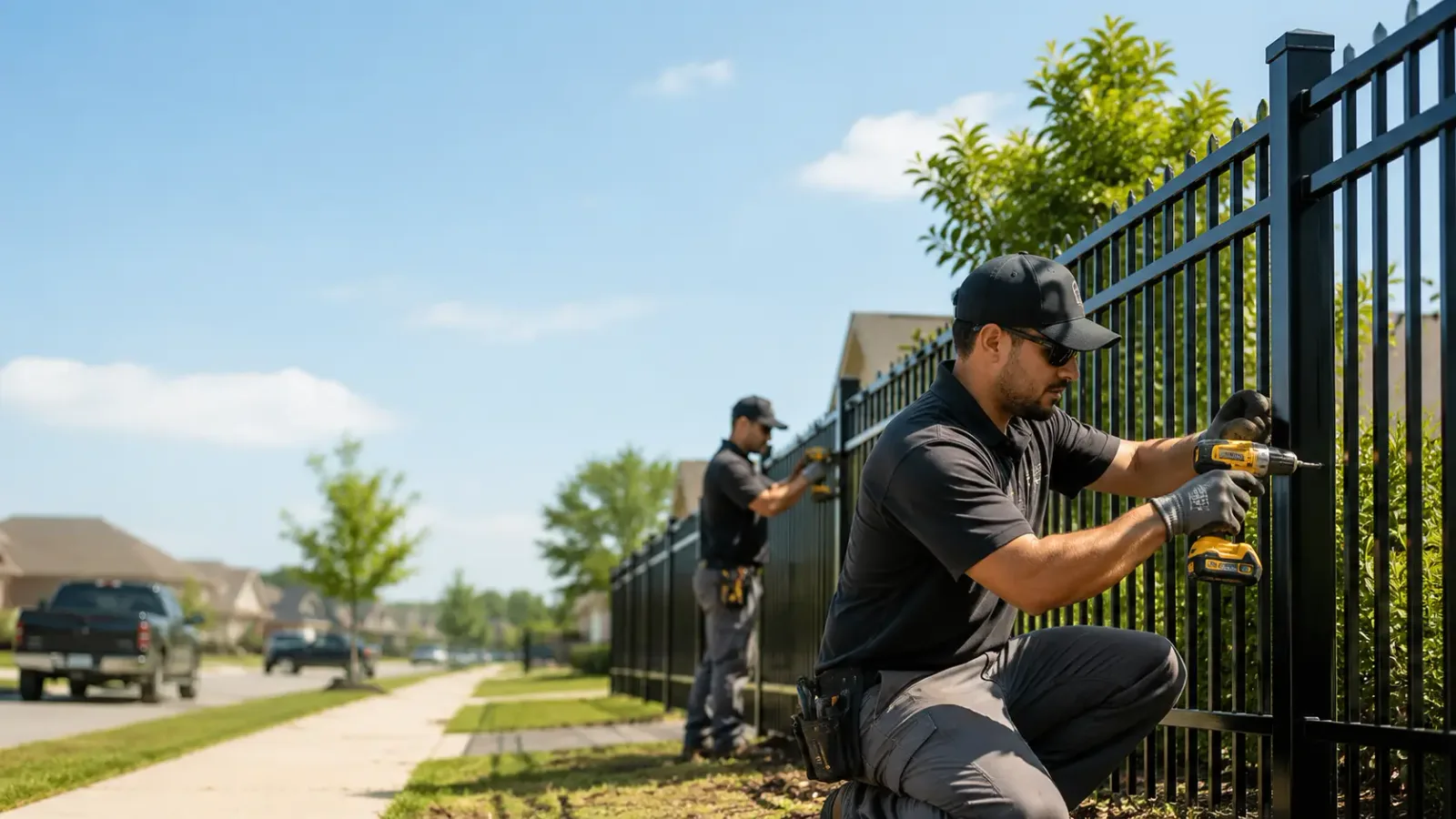 Metal Fence Installation in Mill Run, PA